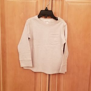Childrens long sleeve pocket tee